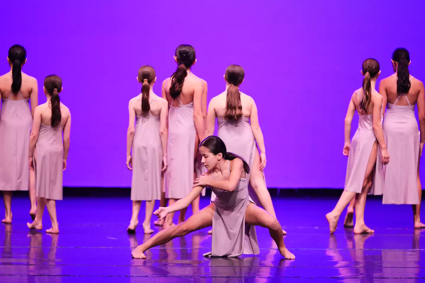 Company Pink performs their acclaimed competition contemporary dance for our DDF recital audience.