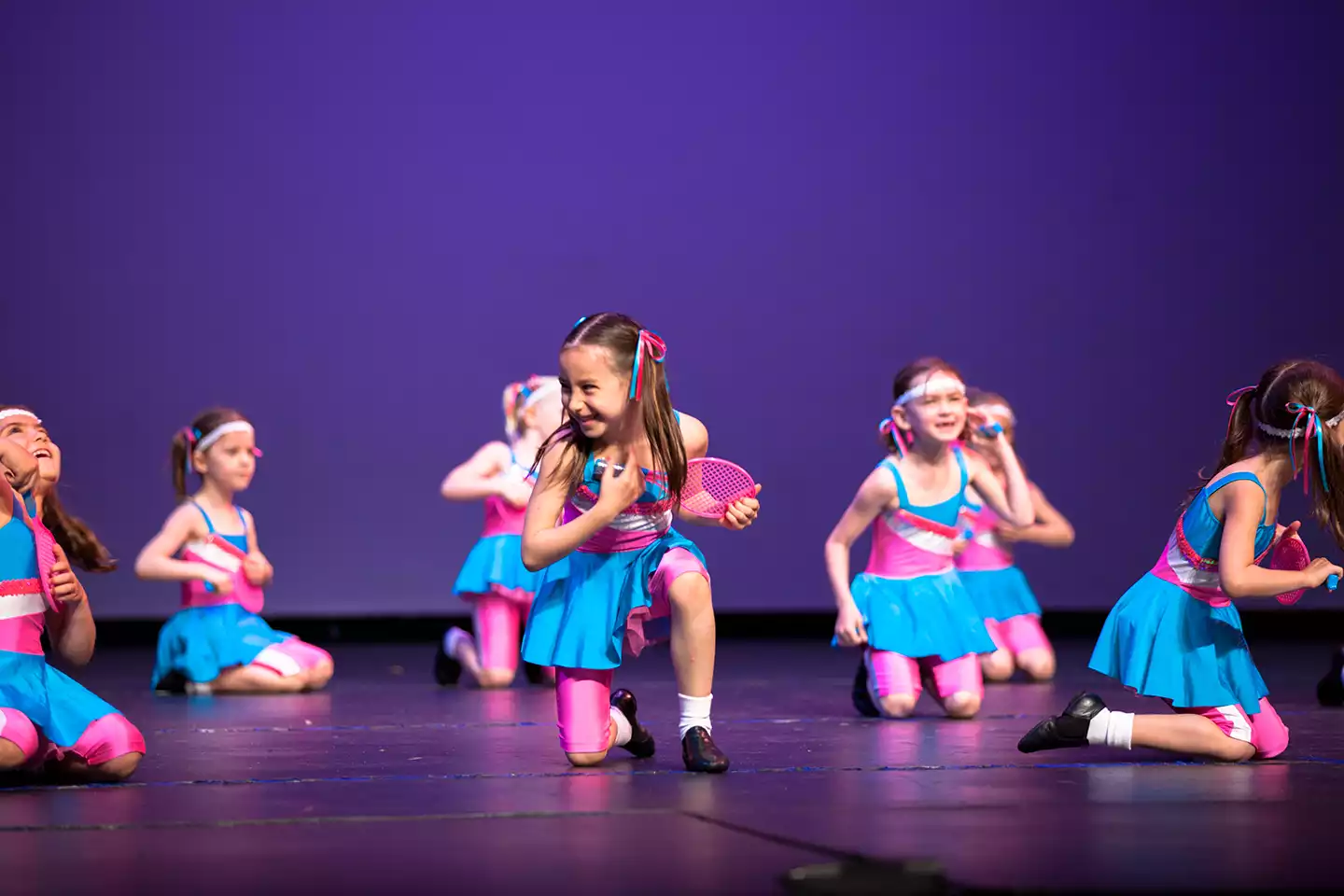 These K/1 jazz dancers hit the recital stage dancing to 