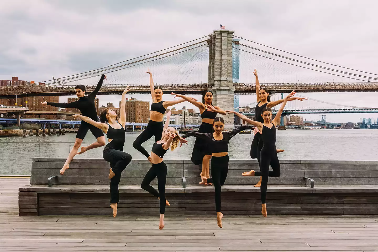 NYC is so much a part of who we are at DDF.  So why not celebrate our amazing city with the backdrop of the iconic Brooklyn Bridge!