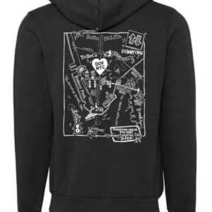 DDF NYC Map Zip Hoodie