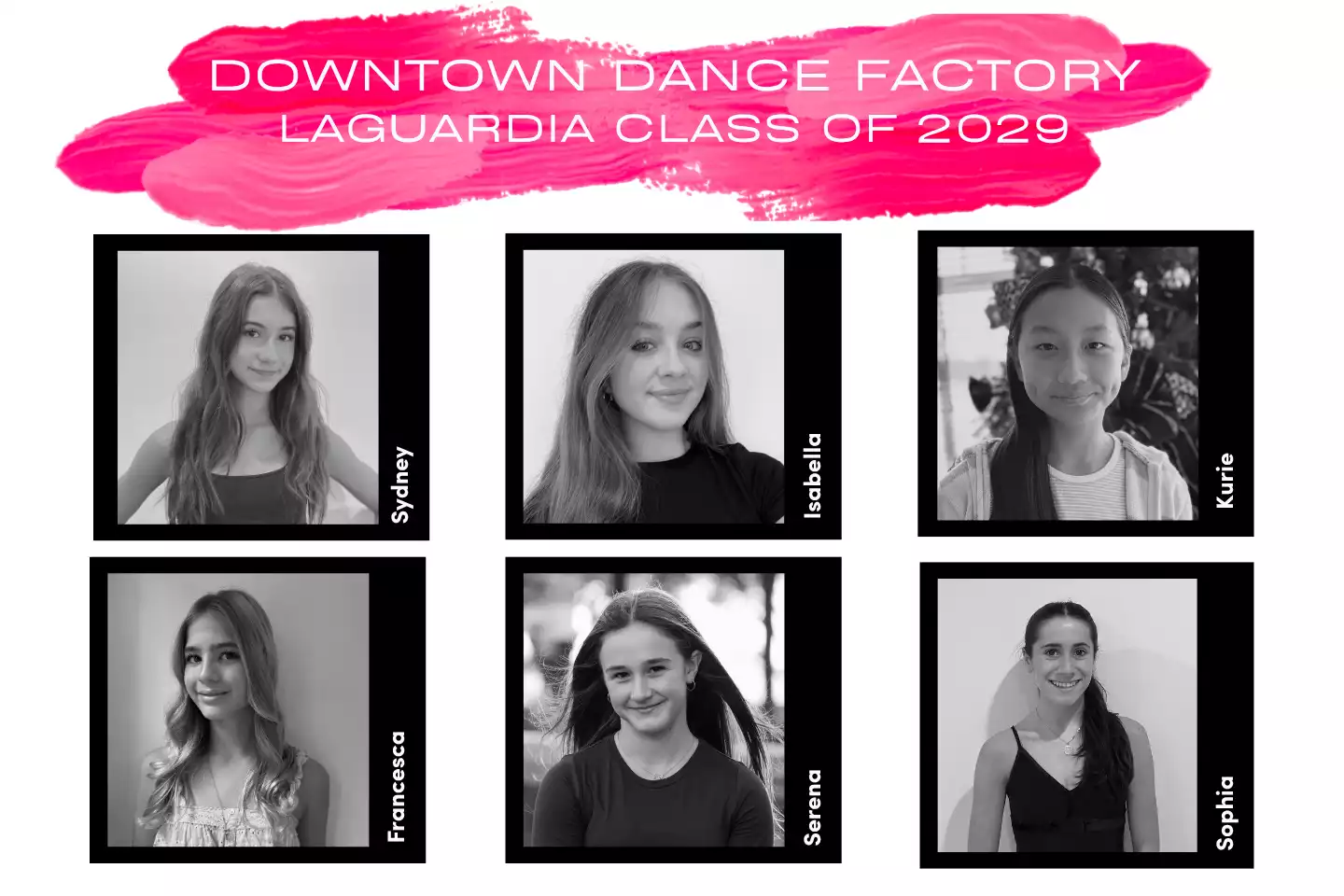 Congrats to Our Newest Laguardia Acceptances!